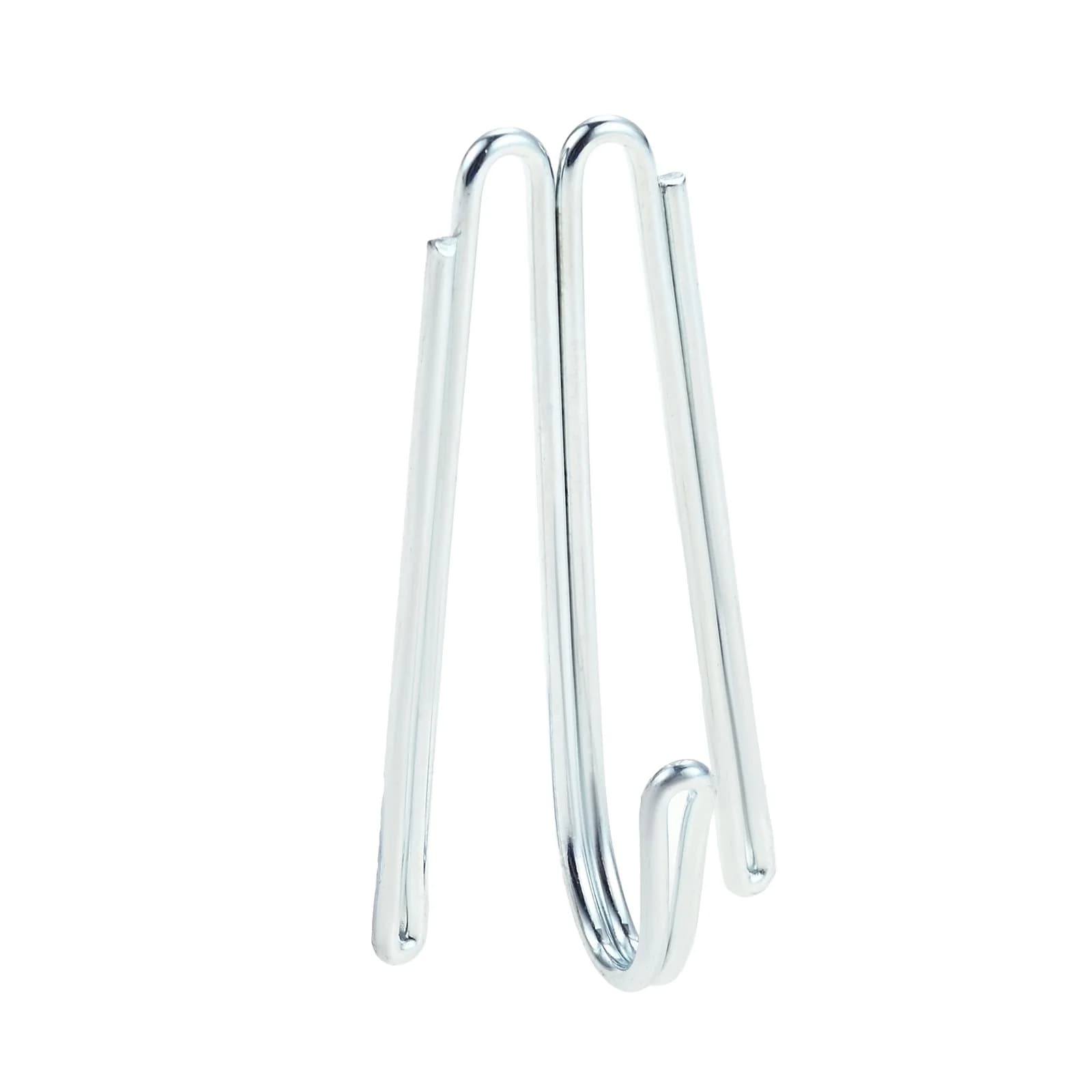 60 pezzi ganci per pieghe ganci per tende in acciaio inossidabile chiusura per tendaggi e perno 4 punte strumenti per pieghe clip per tenda da doccia per finestra