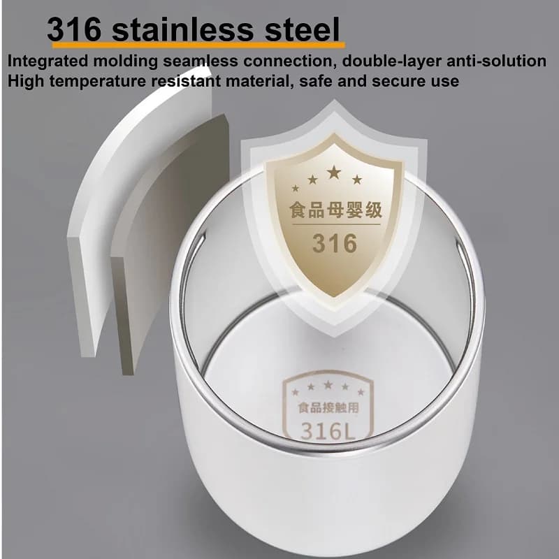 220V Instant Hot Water Heating Dispenser Mini Desktop Heater Temperature Control Electric Kettle Office Electric Water Pump 2000