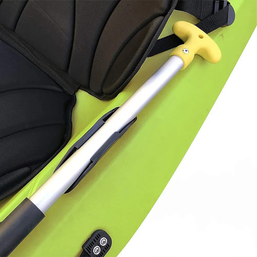 1Set Smooth Edge Kayak Paddle Clamp Universal Paddle Clip Fixed Deck Mounted Buckle for Canoe Fishing Net Garage Storage