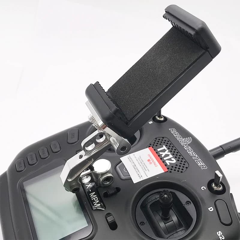 Support bracket for monitor device FPV 5.8G CNC aluminum alloy for remote control RC Drone Radiomaster TX12II