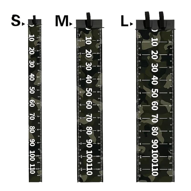 Nastro di misurazione impermeabile pieghevole in PVC resistente Larghezza 10 cm/20 cm/30 cm-3,94 pollici/7,87 pollici/11,81 pollici Accessori essenziali per la pesca all'aperto