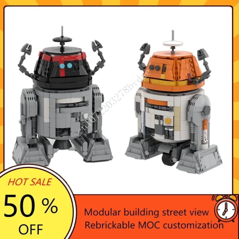 Chopper C1-10P Space War Military MOC Nave Spaziale Modello da Battaglia Puzzle Personalizzato Architettura Fai da Te Educativo Giocattolo da Assemblare Regalo