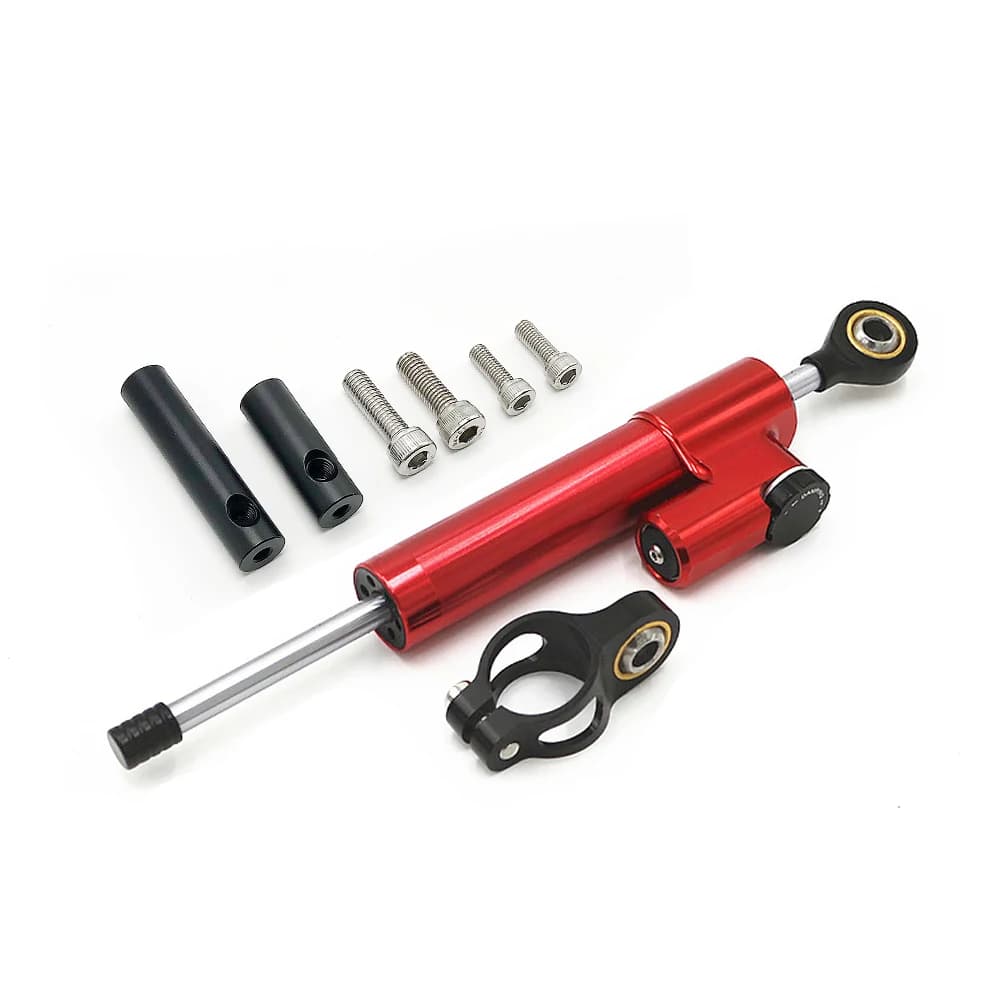 Per Inxing V5 Scooter elettrico Parte di modifica CNC Stabilizzatore Ammortizzatore di sterzo Kit di supporto staffa ammortizzatore di sterzo regolabile
