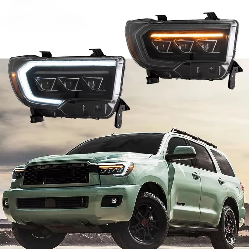 LED Auto Headlights for Innova 2012-2015 LED Light Car Parts Accessories Head Lamp Auto Sequential Lighting
