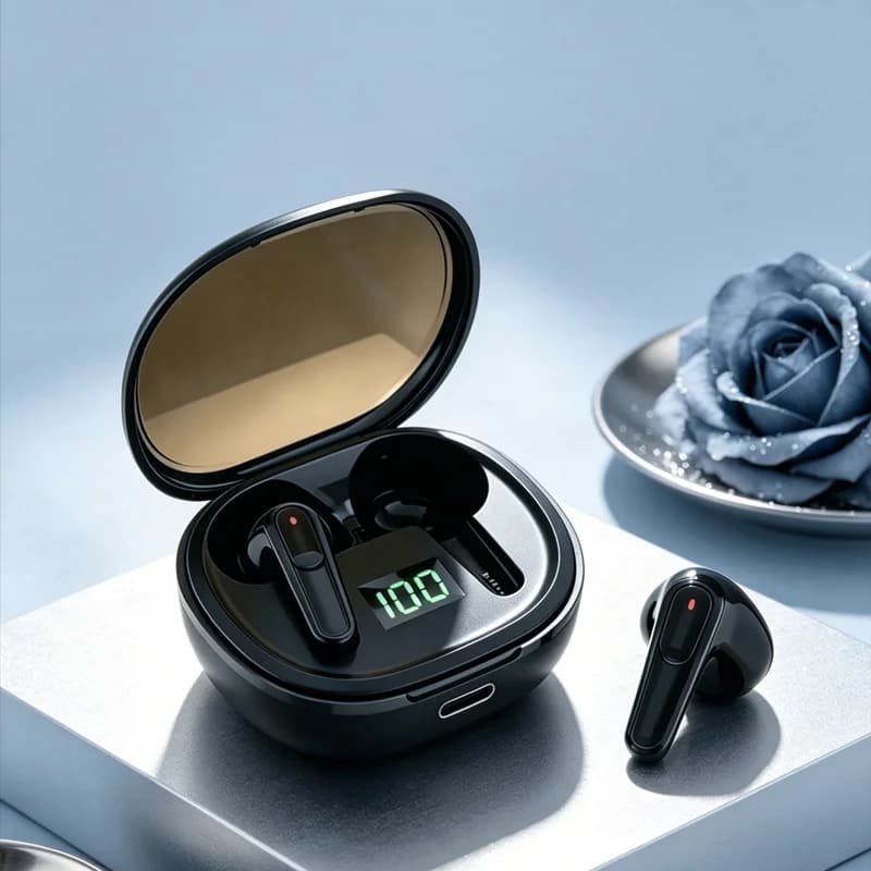 Bluetooth Earphones With True Wireless TWS Earplug Style Noise Reduction For Gaming And Esports Bluetooth Earphones