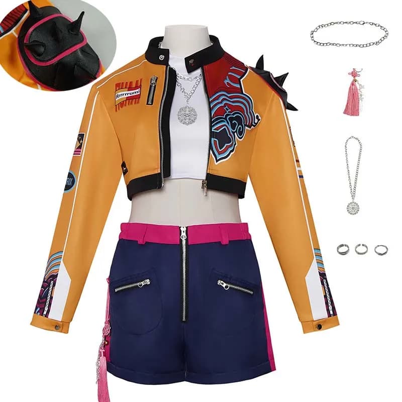 Costume Cosplay Homchee Trends COS per Film Animati e Gruppi Idol, Outfit Sexy per Donne, Ideale per Comic Con