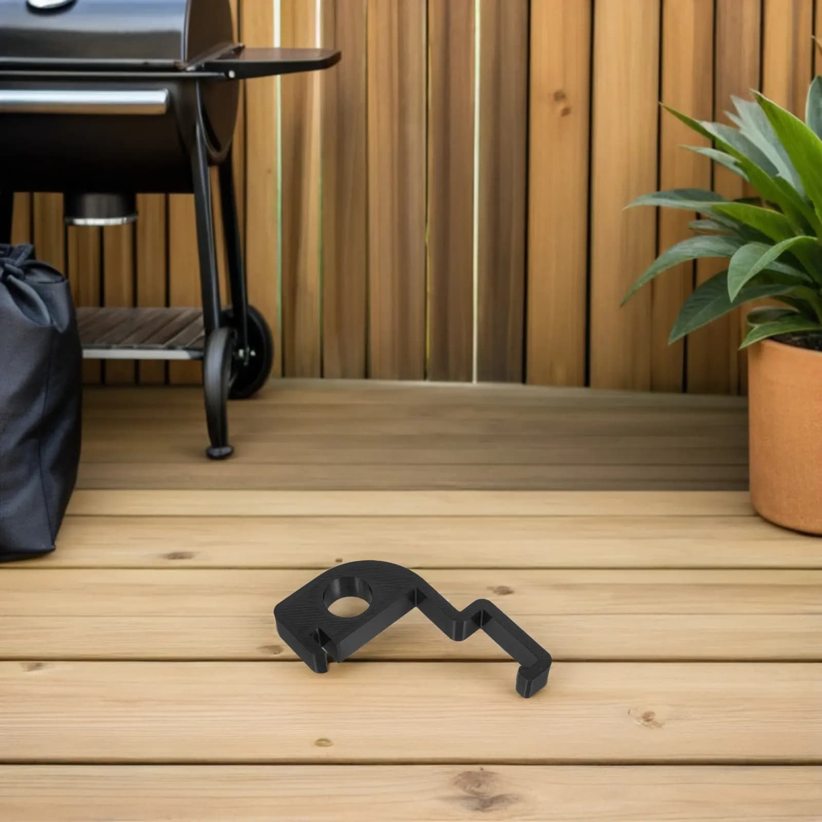 Set di 6 Supporti per Bidoni della Spazzatura, Clip per Ventilazione, Distanziatori per Controllo Odori in Aree di Riciclaggio e Cucina