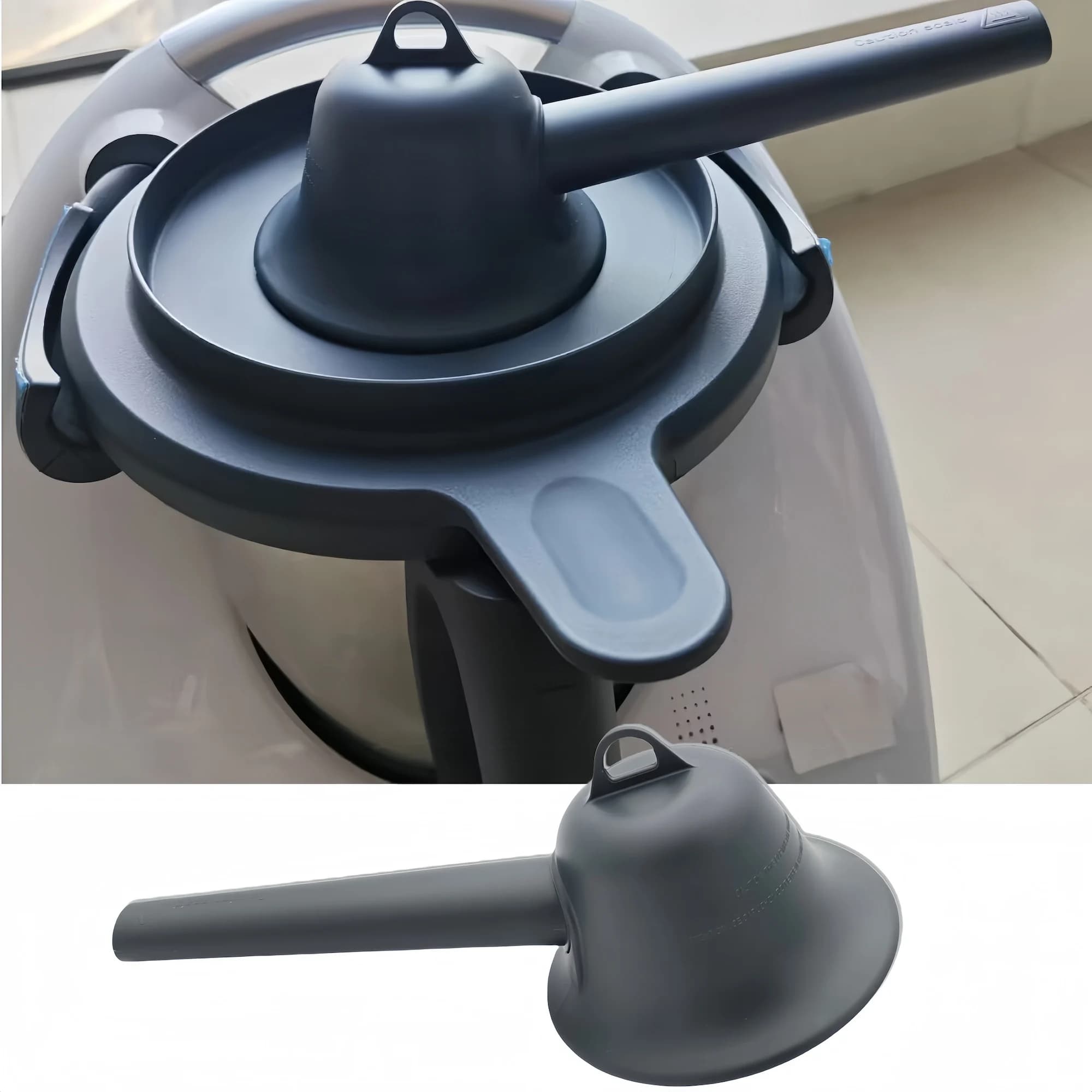 Per Thermomix TM5/TM6TM31 Pentola a pressione Guida aria Rilascio vapore Deviatore Tubo di scarico Pentola istantanea Friggitrice ad aria Accessorio di cottura