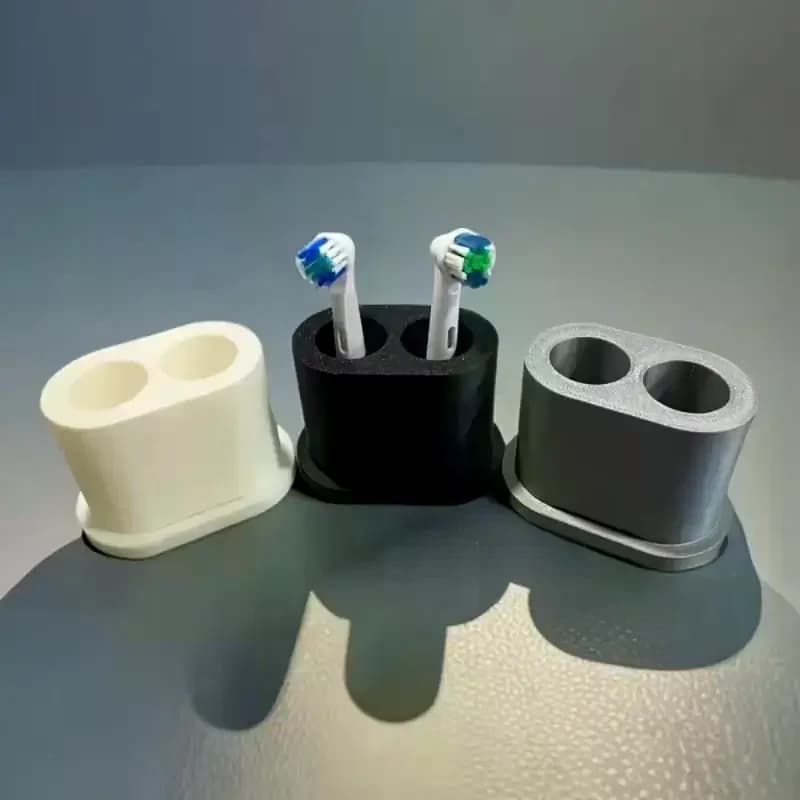 1 pc plastic support organizer for bathroom, electric toothbrush head, mini storage box, electric toothbrush head holder