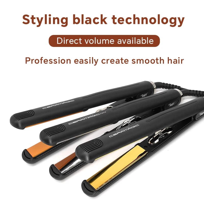 Professional hair plate, flat iron hair styling tools, heater MCH 220v-240v, quickly restore temperature 80 ° -230 °