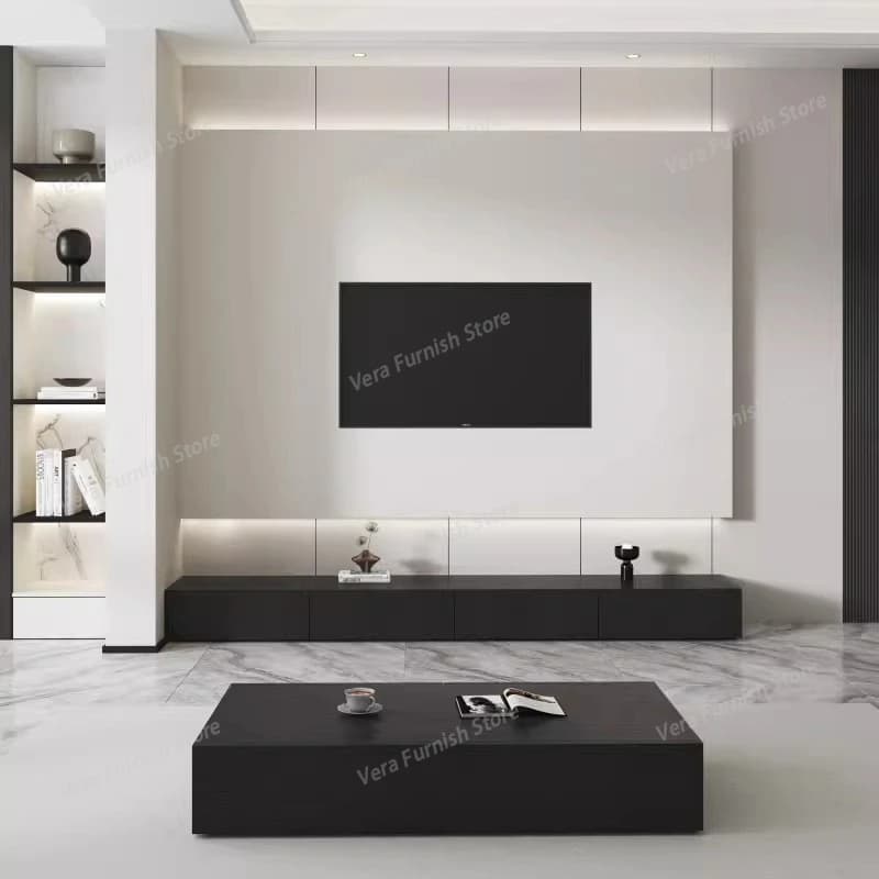 Organizzatore per Soggiorno, Supporti TV di Design, Mensole per Monitor, Mobili TV di Lusso in Stile Nordico e Cinese