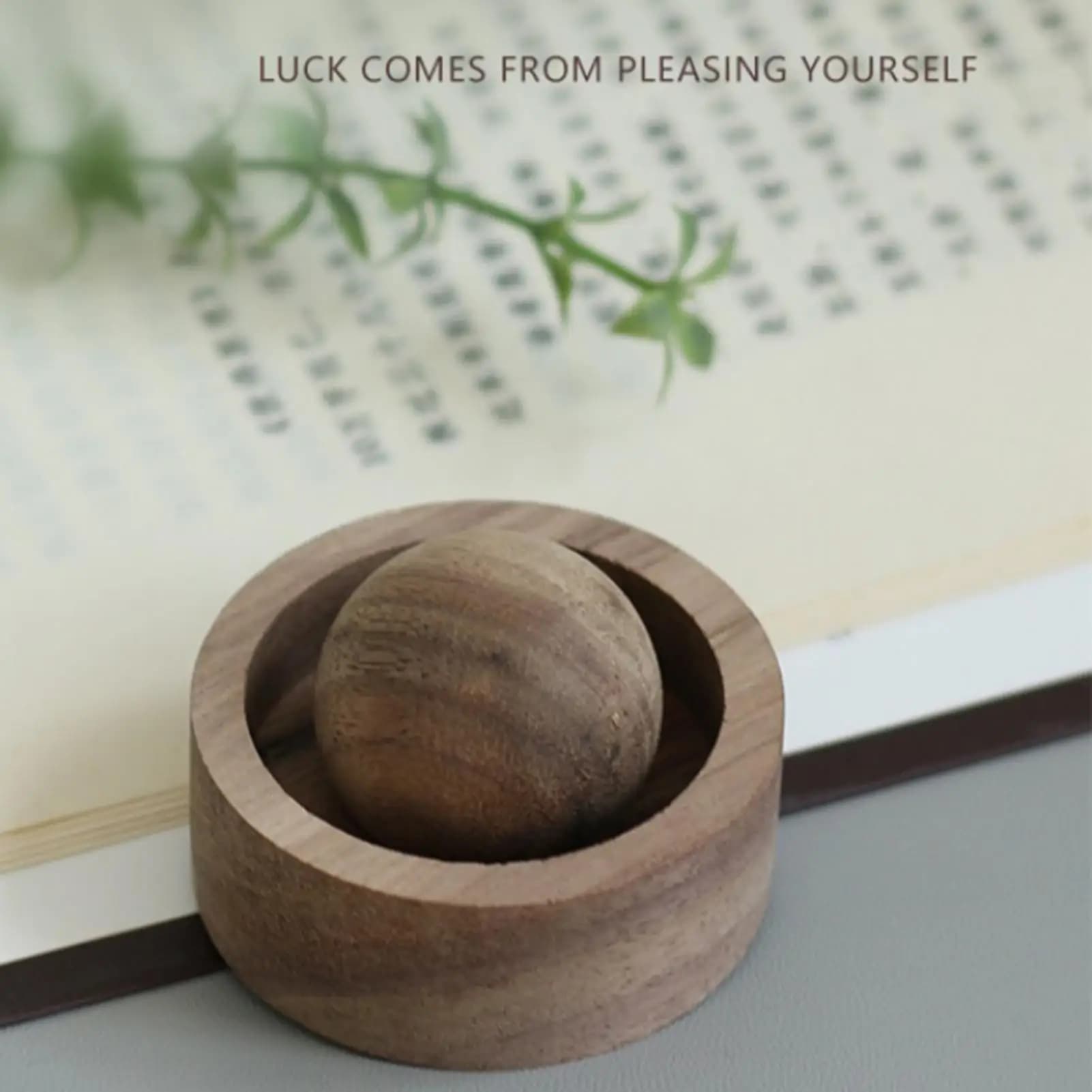 Wooden Diffuser for Car Air Purification Desktop Decor Room Fragrance Diffuser for Office Travelers College Students Dormitory