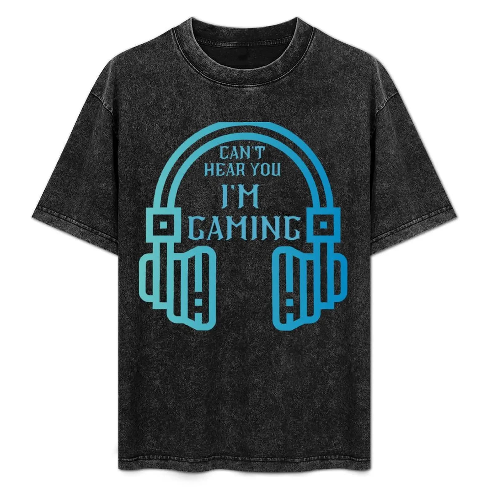 Non ti sento, sto giocando, divertente maglietta con stampa 'Non ti sento, sto giocando' per gamer, t-shirt con stampa in stile urbano
