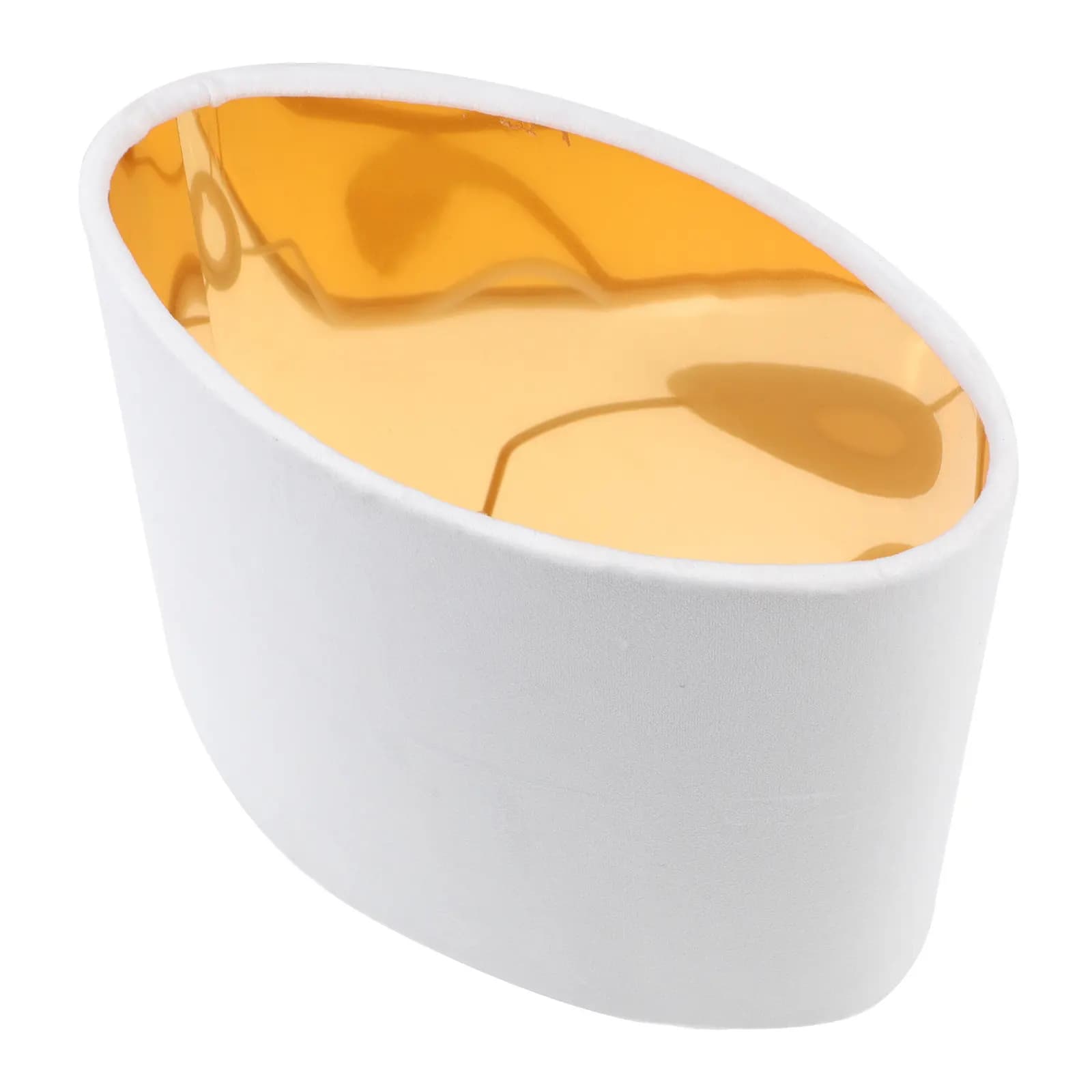 1 pezzo di paralume a forma ovale per lampade da terra e da tavolo, design contemporaneo, diffusore di luce, copertura per illuminazione ambientale a luce soffusa