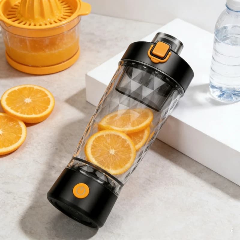 650 ml electric shaker, cup to automatically mix protein powder for fitness, portable rechargeable cup via USB.