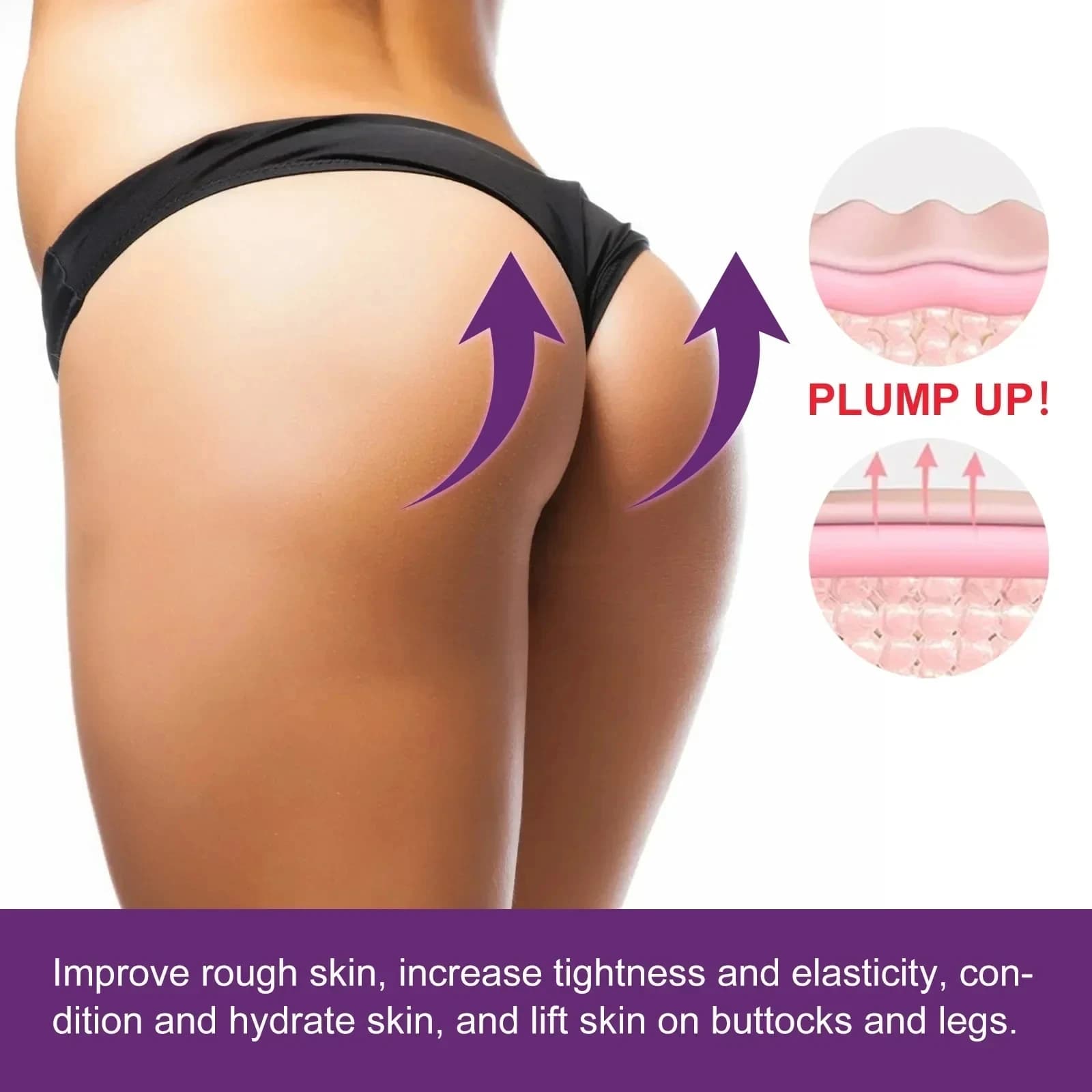 Buttock Enlargement Oil Butt Lifting Firming Plumping Shaping Tighten Growth Nourishing Sexy Body Buttock Enhancer Massage Oil