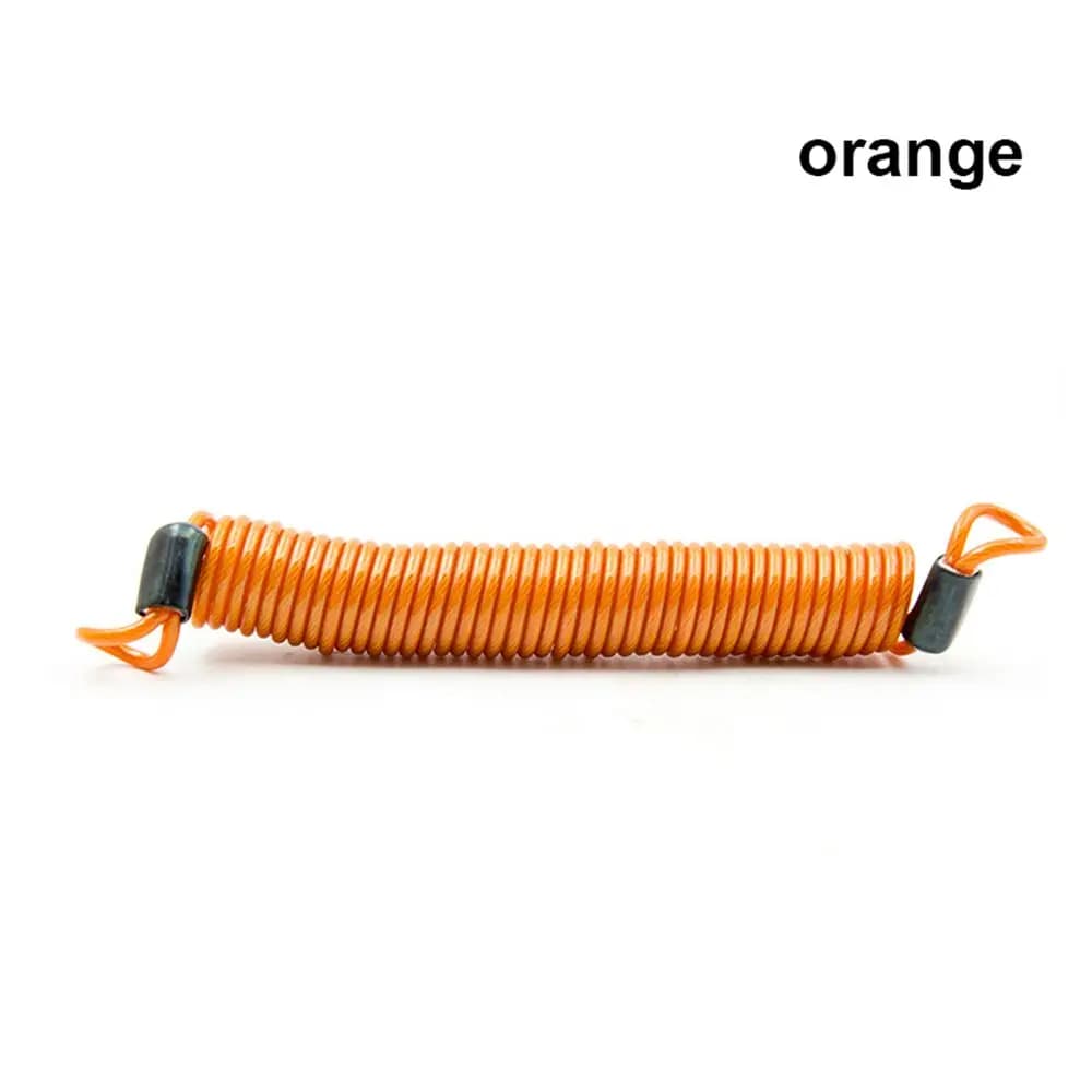 2.5 m anti-theft cable for bike, scooter, helmet, motorcycle, with alarm and reinforced spring