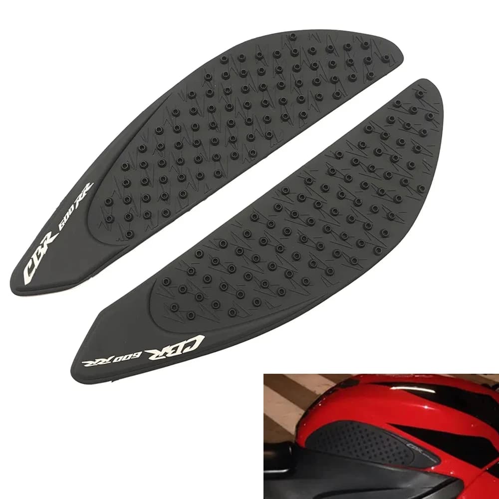 Pastiglie per serbatoio carburante per moto Sticker Side Gas Knee Grip Protector decalcomanie di trazione per Honda CBR600RR CBR 600RR CBR 600 RR 2007-2012