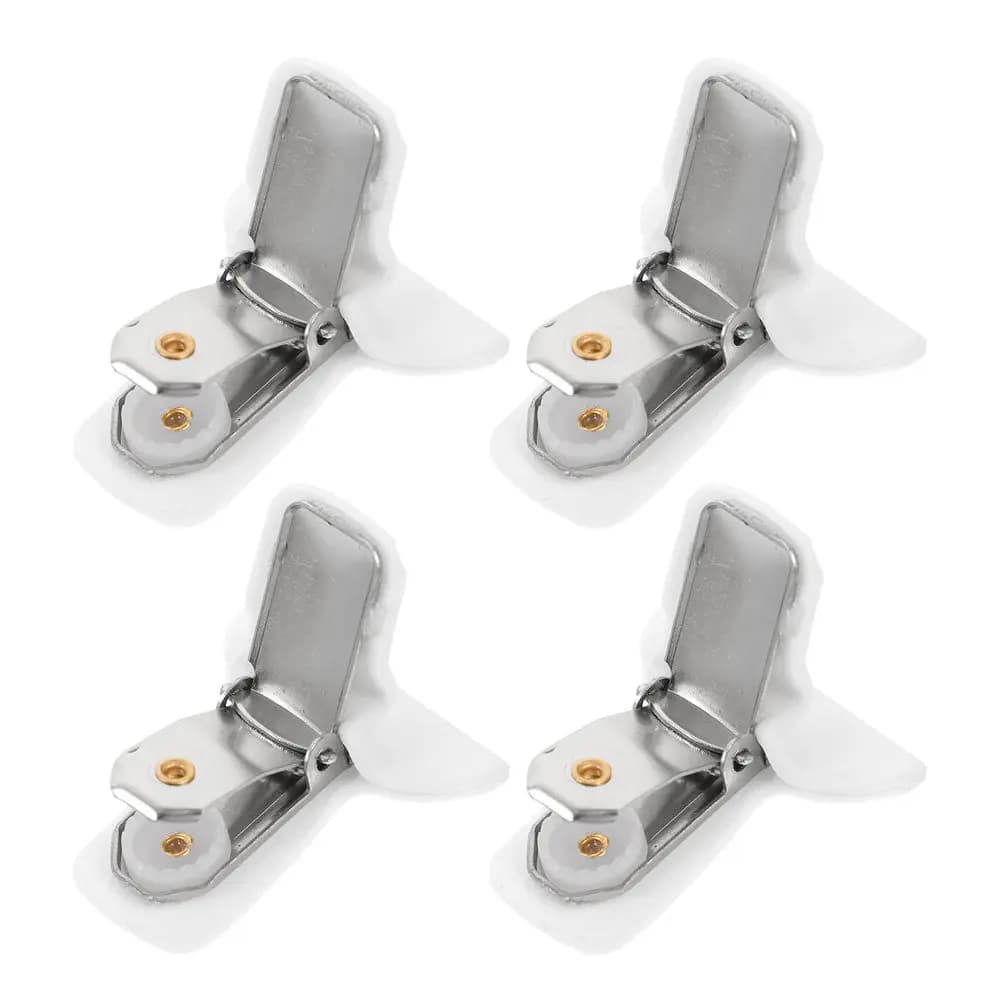 4 Pezzi Clip Antiscivolo per Trapunte, Fermagli in Schiuma per Lenzuola, Supporti Stabili per Coperte, Fissatori per Copriletto, Clip Imbottite per Trapunte