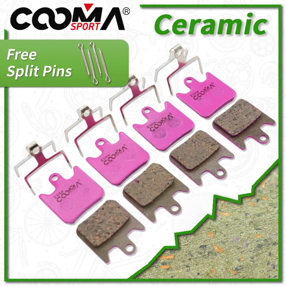 4 paia di pastiglie freno a disco per bicicletta in ceramica per pinza HOPE Tech X2 V2, classe Elite