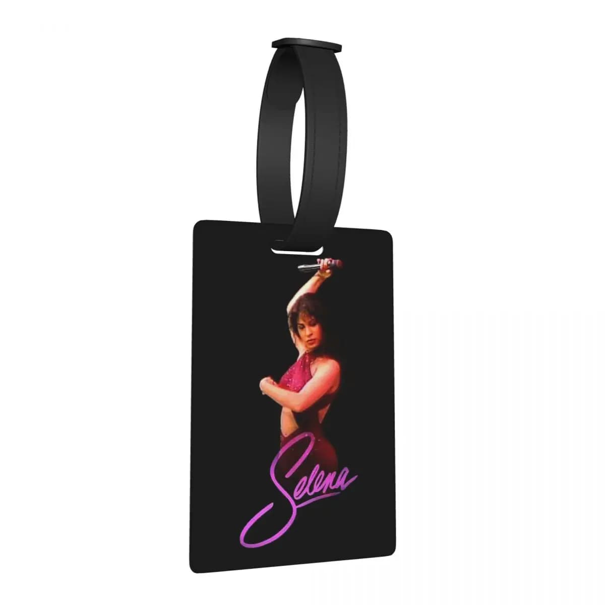 Etichette per Bagagli Popolari con Immagine di Selena Quintanilla, Accessori per Valigie, Etichette per Bagagli da Viaggio, Porta Etichette con Nome e Indirizzo