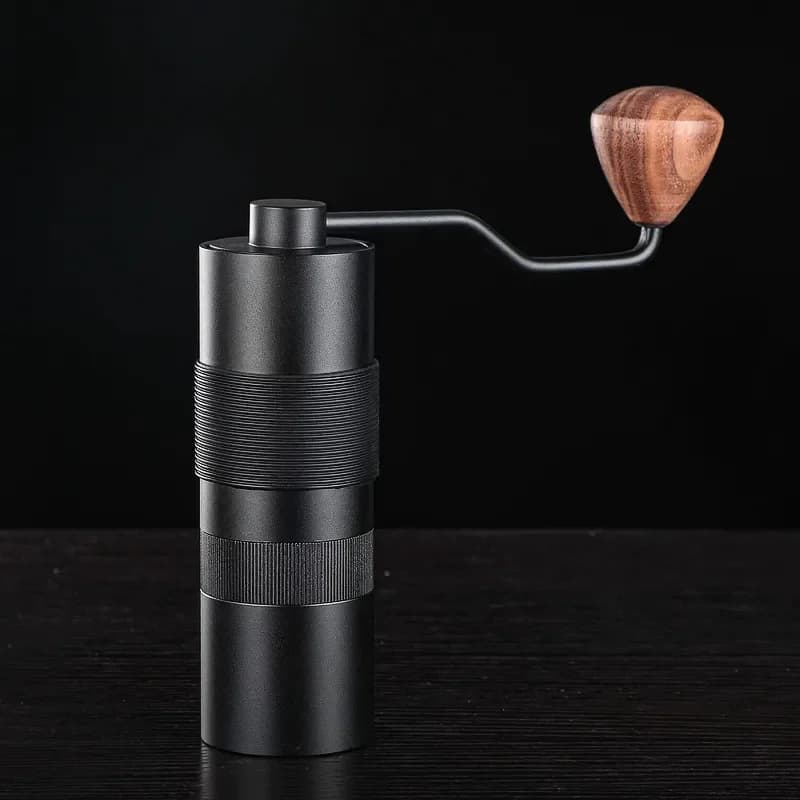 Manual Coffee Bean Grinder 304 Stainless Steel Hand Crank Mill with Steel Core for Fresh Ground Beans Chili Powder Spice