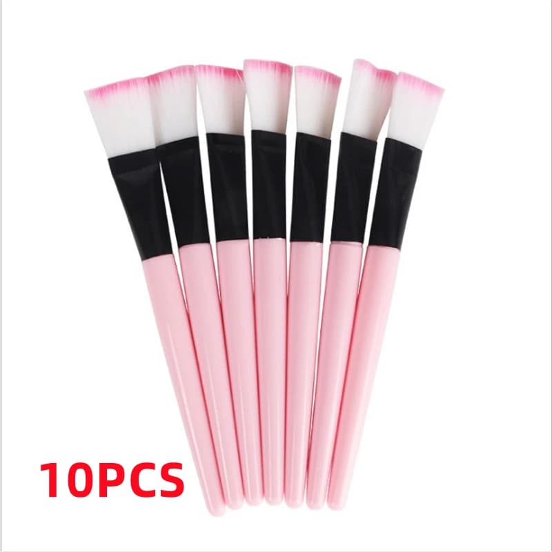 10 pezzi maschera per il viso pennello per fango pennelli per trucco occhi viso cura della pelle maschere applicatore cosmetici maschera pennello strumenti strumenti trucco morbido