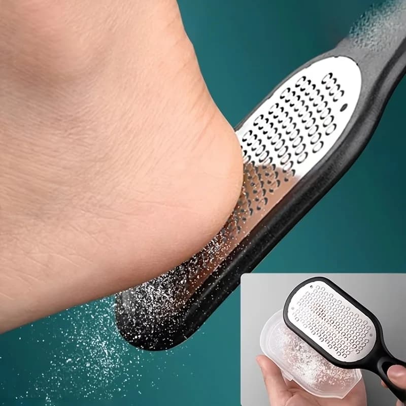 1pc heel peeling cleaning brush, heel smoothing care device, heel cleaning brush