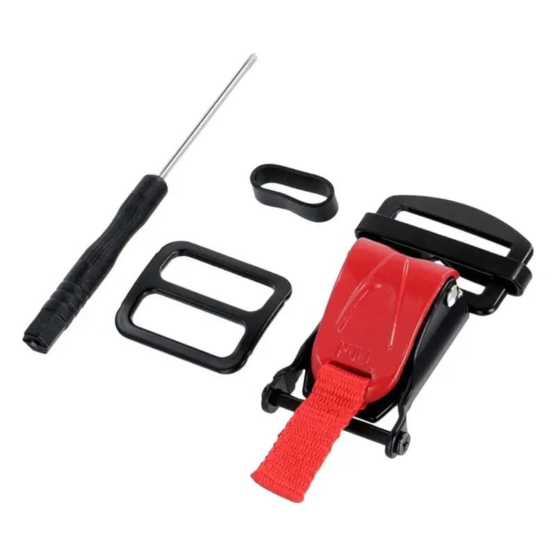 Kit di sostituzione fibbia a sgancio rapido WF-Helmet, caschi con cinturino sottogola a cricchetto fino a 1 pollice, caschi da moto