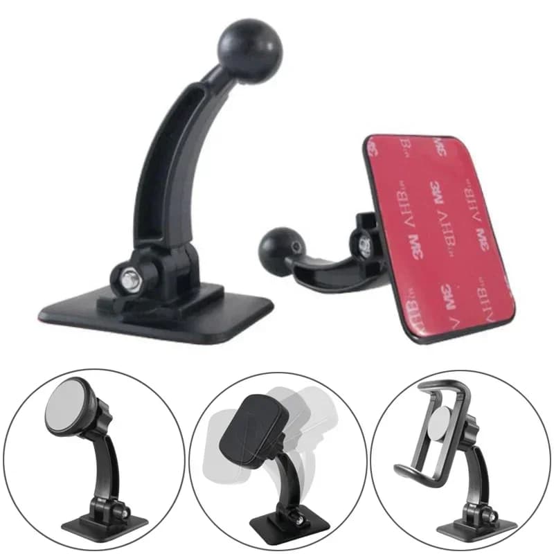 Base per Supporto Telefono Auto con Testa a Sfera da 17mm per Cruscotto, Supporto per Cellulare, Base per Montaggio Telefono in Auto, Accessori per Supporto Telefono