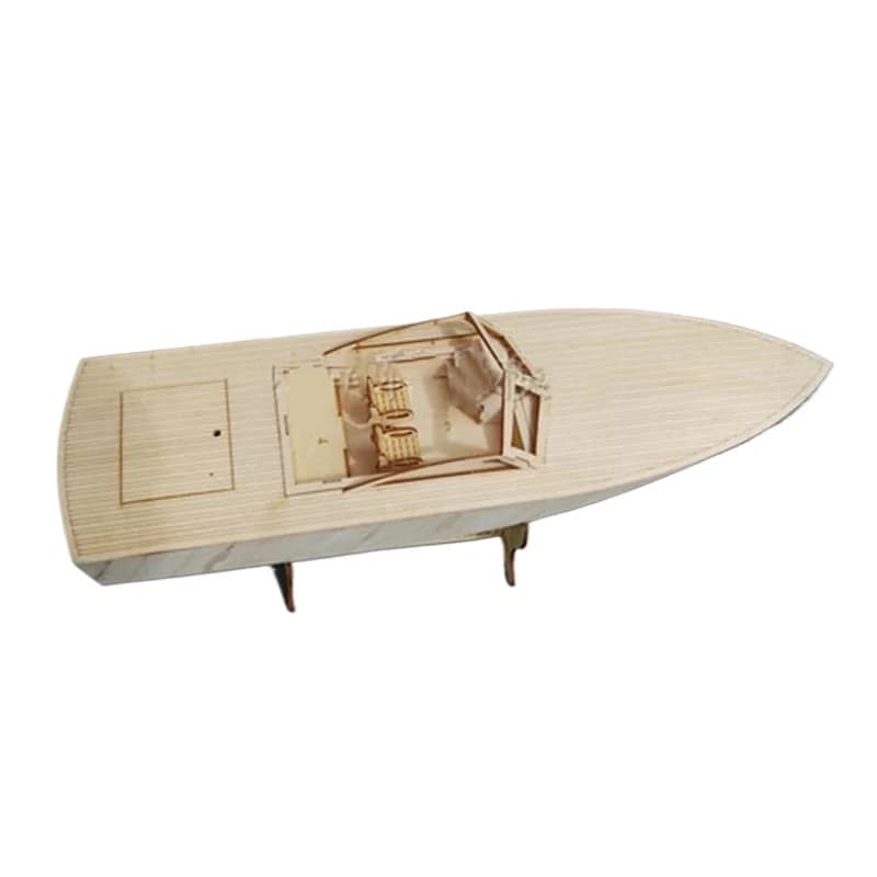 Kit di barche in legno fatte a mano per yacht telecomandati Parti del kit di montaggio modello fai-da-te