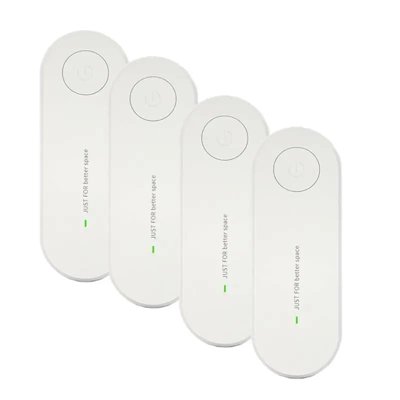 【NOW SAVE】 Purificatore d'aria negativo plug-in silenzioso e silenzioso, rimuove l'odore 4 pezzi per camere da letto, servizi igienici, presa americana