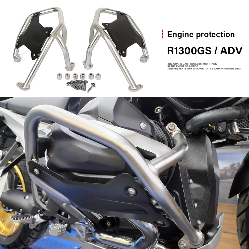 Per BMW R1300GS Barra paraurti Kit protezione anticaduta Copertura protettiva motore Accessori moto R 1300 GS Adventure 1300GS