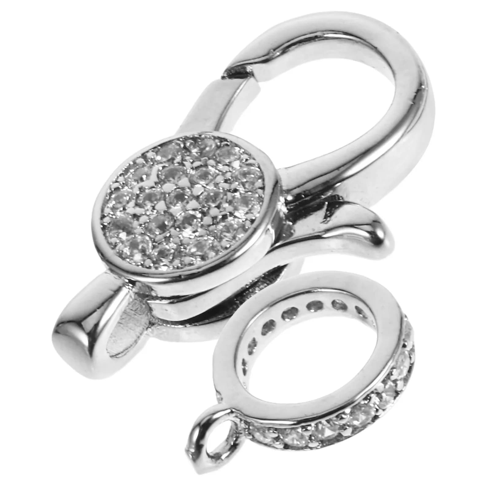 Jewelry DIY Lobster Clasp Closed Ring Kit Metal Bead Connectors Necklace Bracelet Earrings Handmade Jewelry Making Findings