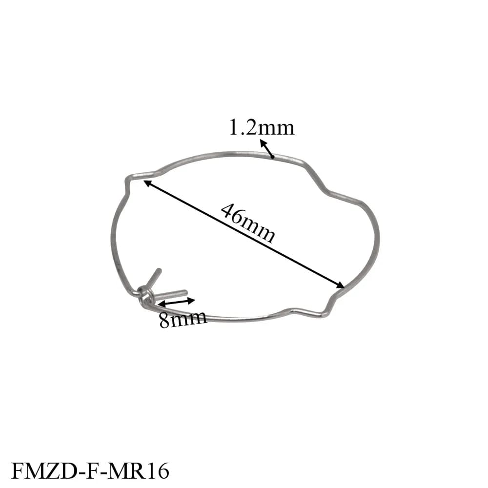 Fabbricazione MR11 lampada di clip a molla, Lampada di fissaggio clip a molla anello MR11 GU4 a bassa tensione luce del punto da incasso 35mm