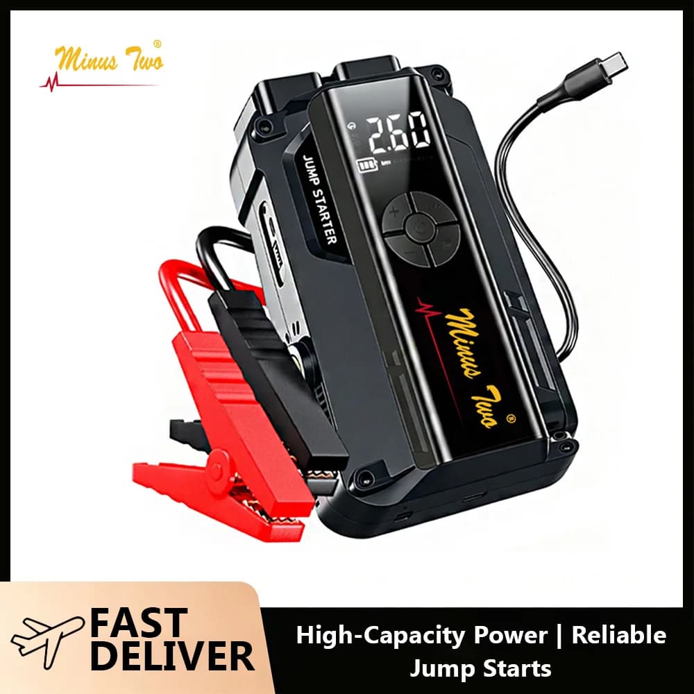 Wireless Peak Car Jump Starter, Portable Emergency Booster & Car Power Supply, All-in-One Backup Power for Vehicle SUV Truck