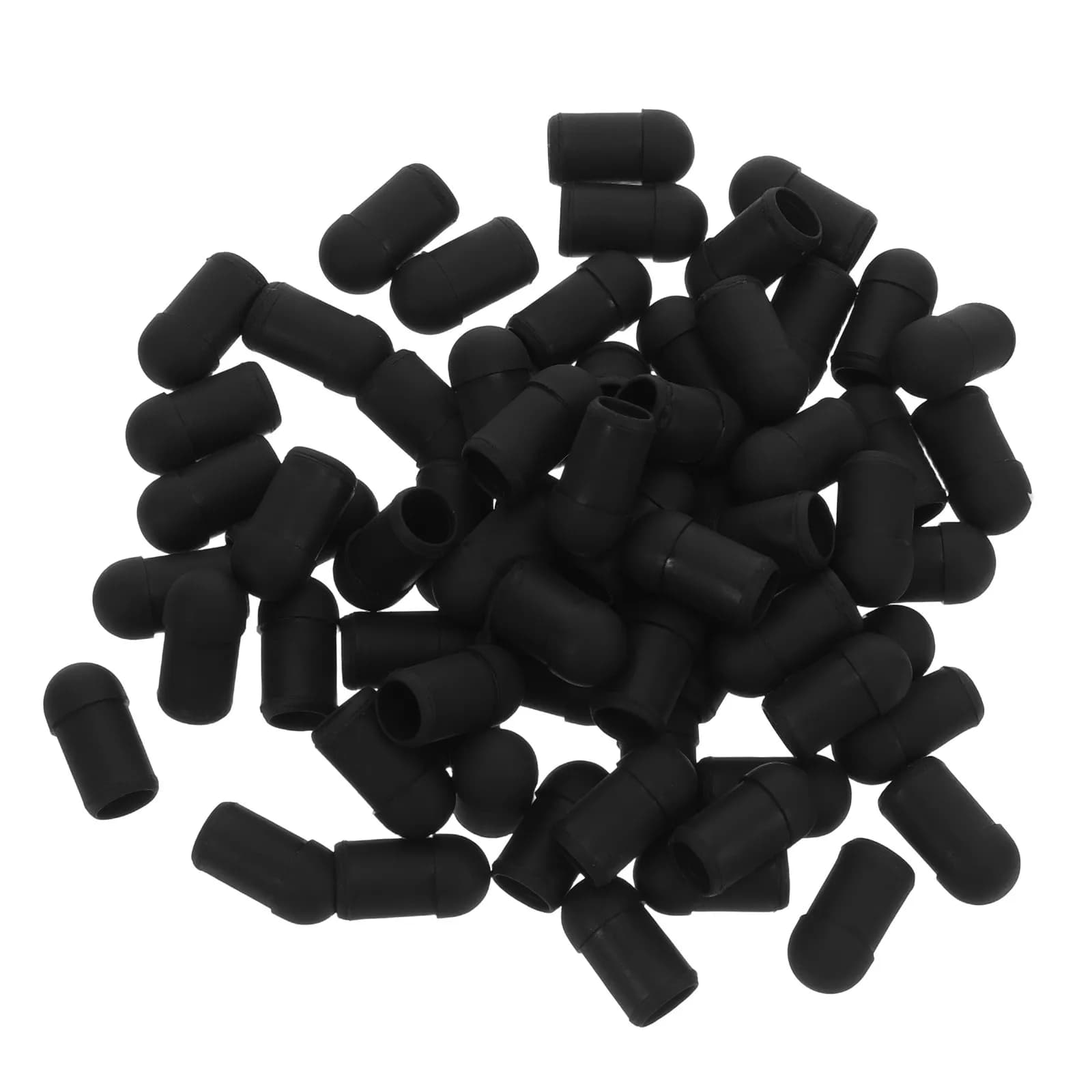 100 Pezzi Punte di Ricambio in Silicone per Penna Stilo Capacitiva, per Tablet e Smartphone, per Disegno e Scrittura di Precisione