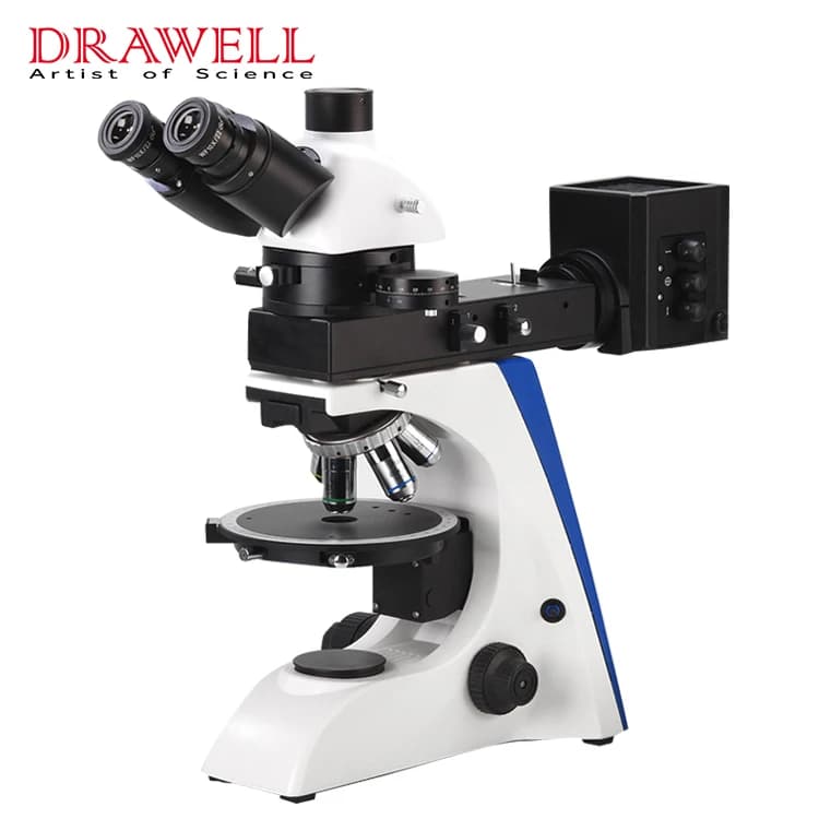 Microscopio polarizzato a trasmissione trinoculare ad alta precisione BK-POL-TR