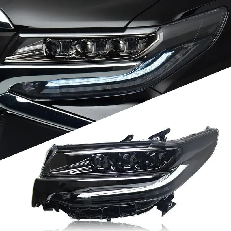 DRL Lamp Car Head Light LED Headlight For Toyota Alphard Vellfire 2015 2016 2017 2018 2019 2020 2021