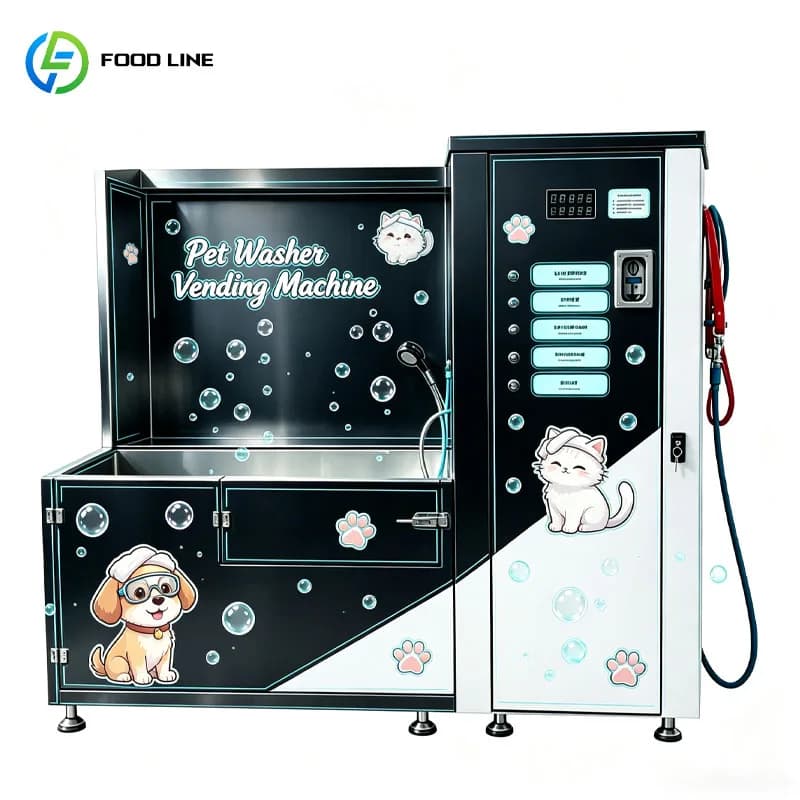 Self Service Dog Wash Machine Pet Washing Vending Station Commercial Smart Grooming System Customized