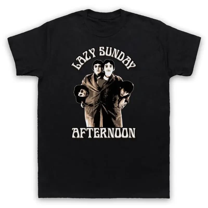 LAZY SUNDAY UNOFFICIAL THE SMALL FACES CLASSIC ROCK T-SHIRT UOMO DONNA