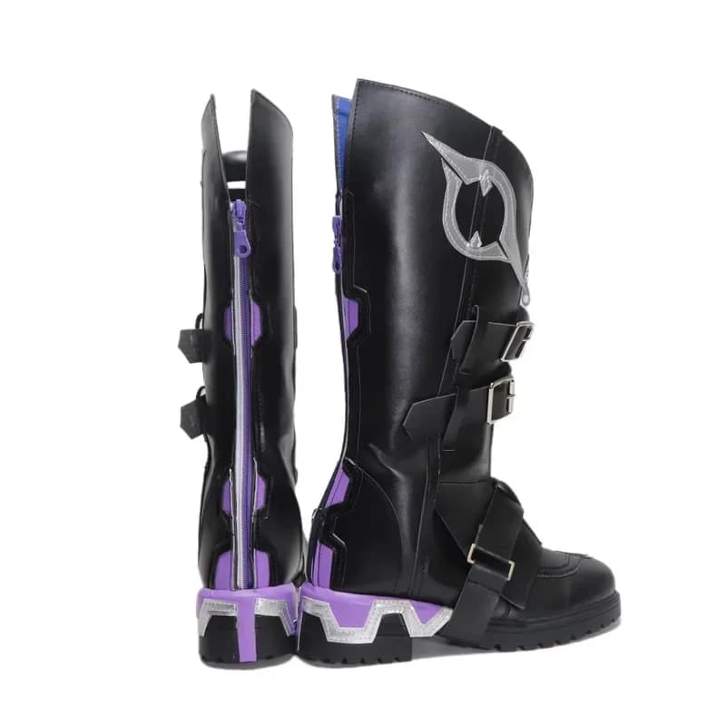 Nuove Scarpe Cosplay Ororon di Genshin Impact, Stivali in Pelle Eleganti per Uomo e Donna, Anime Halloween