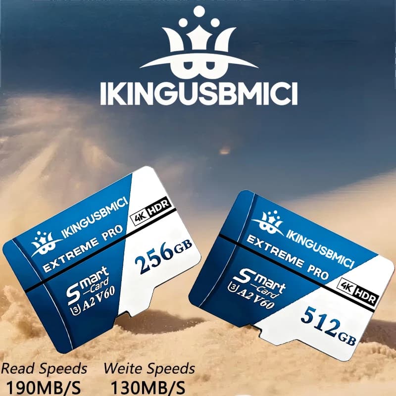 Quick Transfer Micro TF Card TF Cards SD Cards Memory Card 32GB 64GB 128GB 256GB U3 Shockproof Ultra HD for Nintendo Switch Tabl