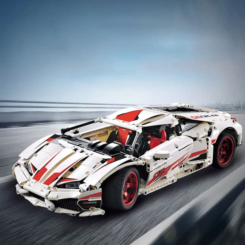 Technical 1:10 Scale 2.4ghz Remote Control Super Sport Car Huracan LP610 Building Block RC Vehicle Brick Supercar Toys For Gifts