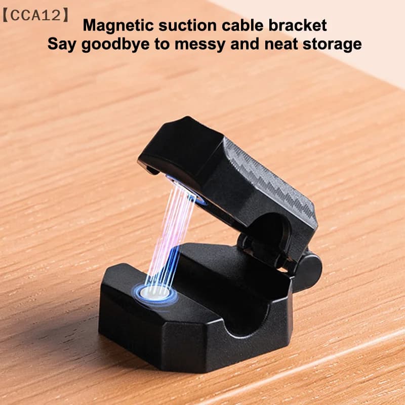 5/10 Pcs Cavo Magnetico Organizzatore Supporto Adesivo Filo Keeper Cavo Pinze Per Home Office Sotto La Scrivania Gestione Cavo clip