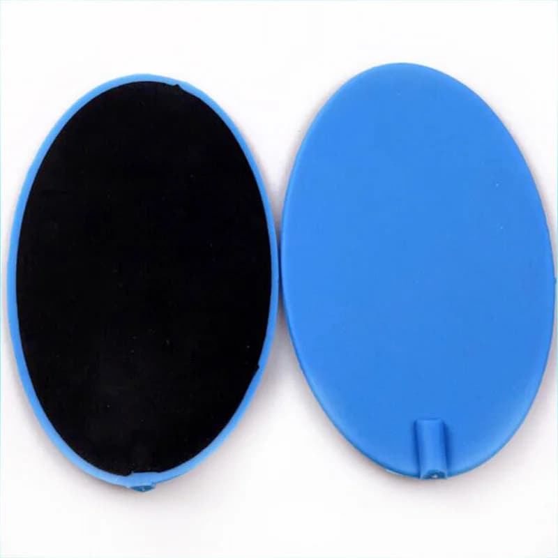 4 pcs/lot (2 pairs) Silica Gel Blue Acupuncture Bearings Tens 95*160mm Bearings for Tens Pulse Electronic Mask