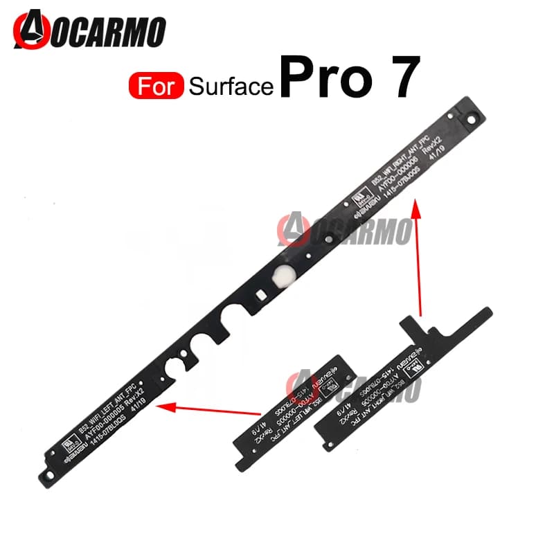 Per parti di ricambio del cavo flessibile del modulo antenna segnale WiFi Microsoft Surface Pro 7 Pro7