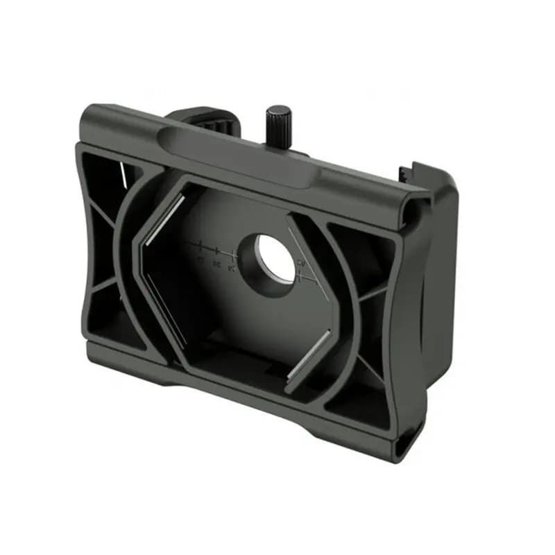 Adattatore per telefono per telescopio JABS 360 ° Supporto Girevole per Binocolo e Smartphone con Morsetto per Fotografia