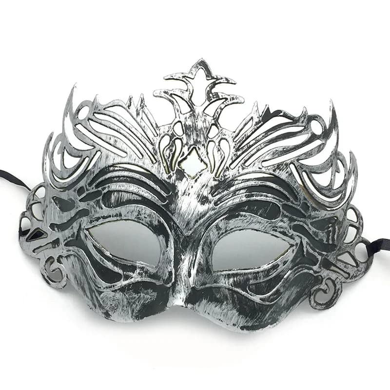 10pcs Gold Silver Half Retro Masks Carnival Prom Venetian Party Costume Accessory Birthday Halloween