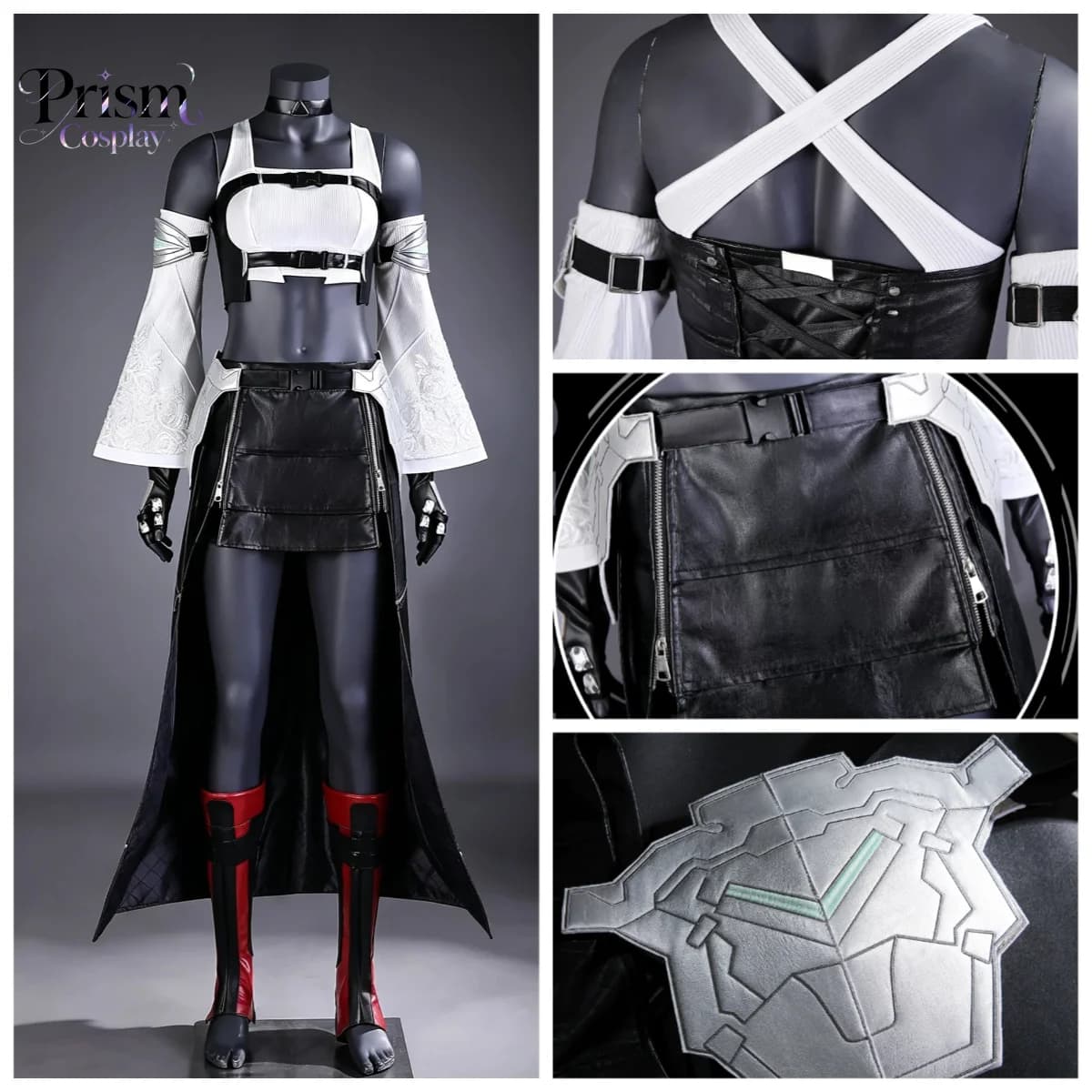 Final Fantasy VII Tifa cosplay costume Magician‑style Role‑play Outfit